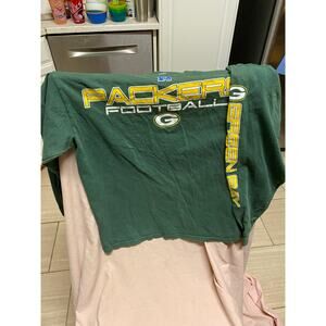 Green Bay Packers NFL Long Sleeve Shirt Size Medium